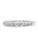 Channel Set Diamond Tapered Band